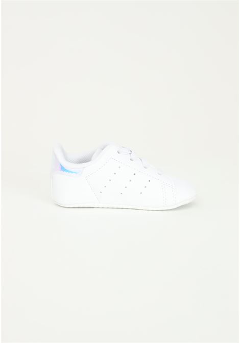 White Stan Smith Crib sneakers for newborns ADIDAS ORIGINALS | FY7892.